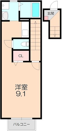 メゾン大島Iの物件間取画像